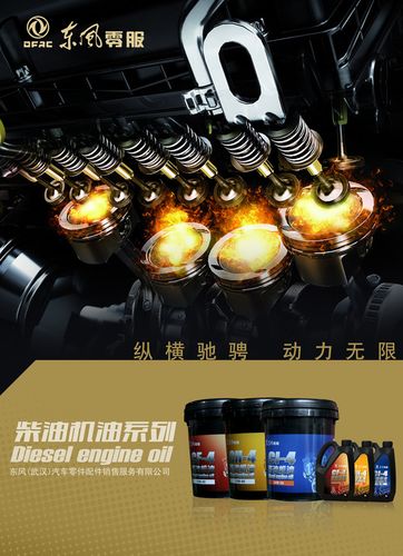 关键词:东风柴油机油广告海报psd分层素材东风logo应用产品宣传广告